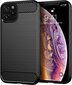 Dėklas Carbon skirtas iPhone 11 Pro, juoda kaina ir informacija | Telefono dėklai | pigu.lt