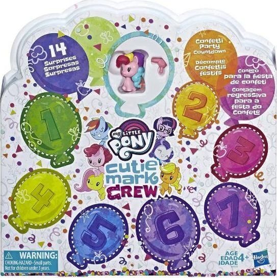 Figūrėlių rinkinys Hasbro My Little Pony Cutie Mark Crew E5323 kaina ir informacija | Žaislai mergaitėms | pigu.lt