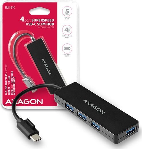 Axagon HUE-G1C kaina ir informacija | Adapteriai, USB šakotuvai | pigu.lt