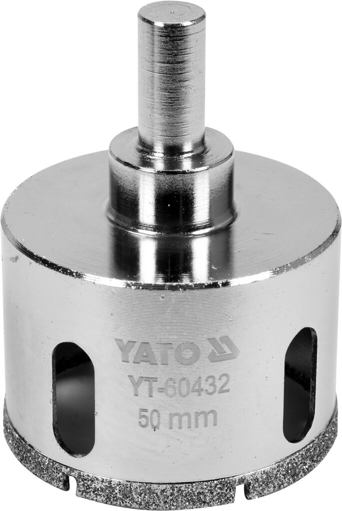 Deimantinė gręžimo karūnėlė Yato Ø 50 mm (YT-60432) цена и информация | Mechaniniai įrankiai | pigu.lt