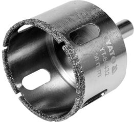 Алмазная головка для сверления Yato Ø 50 мм (YT-60432) цена и информация | Механические инструменты | pigu.lt