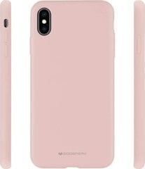 Чехол Mercury Goospery "Silicone Case" Apple iPhone 7/8 розовый песок цена и информация | Чехлы для телефонов | pigu.lt