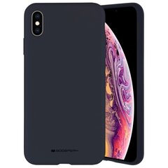 Mercury Silicone iPhone Xs Max granatowy |navy цена и информация | Чехлы для телефонов | pigu.lt