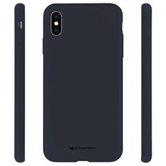 Mercury Silicone iPhone Xs Max granatowy |navy цена и информация | Чехлы для телефонов | pigu.lt