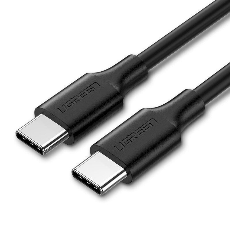 USB-C Ugreen laidas, 1.5 m, juodas kaina ir informacija | Laidai telefonams | pigu.lt