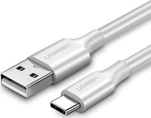 Ugreen US287 laidas USB-C, QC3.0, 0.25 m, baltas kaina ir informacija | Laidai telefonams | pigu.lt