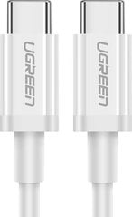 UGREEN USB-C to USB-C + USB-A Cable QC 3.0 PD 3A 1m (White) цена и информация | Кабели для телефонов | pigu.lt