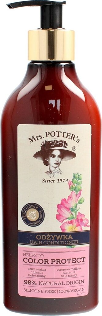 Kondicionierius dažytiems plaukams Mrs Potters Triple Flower, 390 ml kaina ir informacija | Balzamai, kondicionieriai | pigu.lt