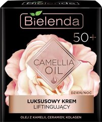 Stangrinamasis veido kremas Bielenda Camellia Oil Luxurious Lifting Face Skin Cream 50+, 50 ml kaina ir informacija | Veido kremai | pigu.lt