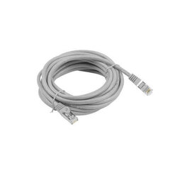 Жесткий сетевой кабель UTP кат. 6 Lanberg Серый цена и информация | Кабели и провода | pigu.lt