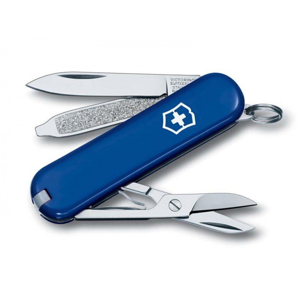 Peilis – pakabukas Victorinox Classic SD, mėlynas kaina ir informacija | Turistiniai peiliai, daugiafunkciniai įrankiai | pigu.lt