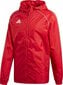 Sportinė striukė vyrams Adidas Core 18 Rain M CV3695 (45216), raudona kaina ir informacija | Sportinė apranga vyrams | pigu.lt