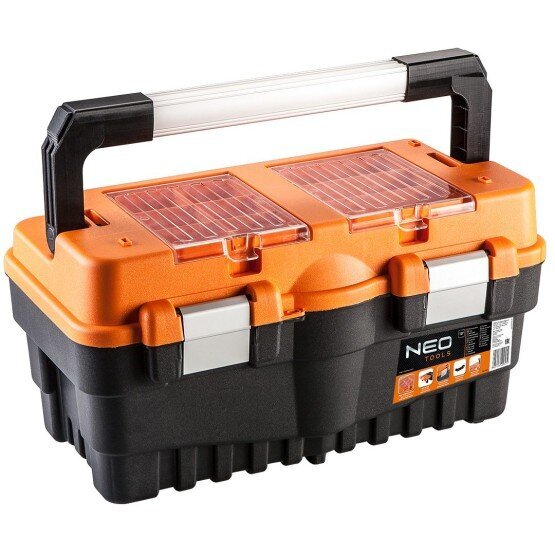 Įrankių dėžė Neo Toolbox 18" 84-102 kaina ir informacija | Įrankių dėžės, laikikliai | pigu.lt