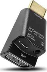 Axagon RVH-VGAM цена и информация | Адаптеры, USB-разветвители | pigu.lt