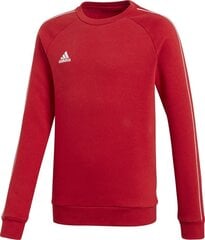 Детский джемпер Adidas Core 18 SW Top JR CV3970 (45649), красный цена и информация | Свитеры, жилетки, пиджаки для мальчиков | pigu.lt