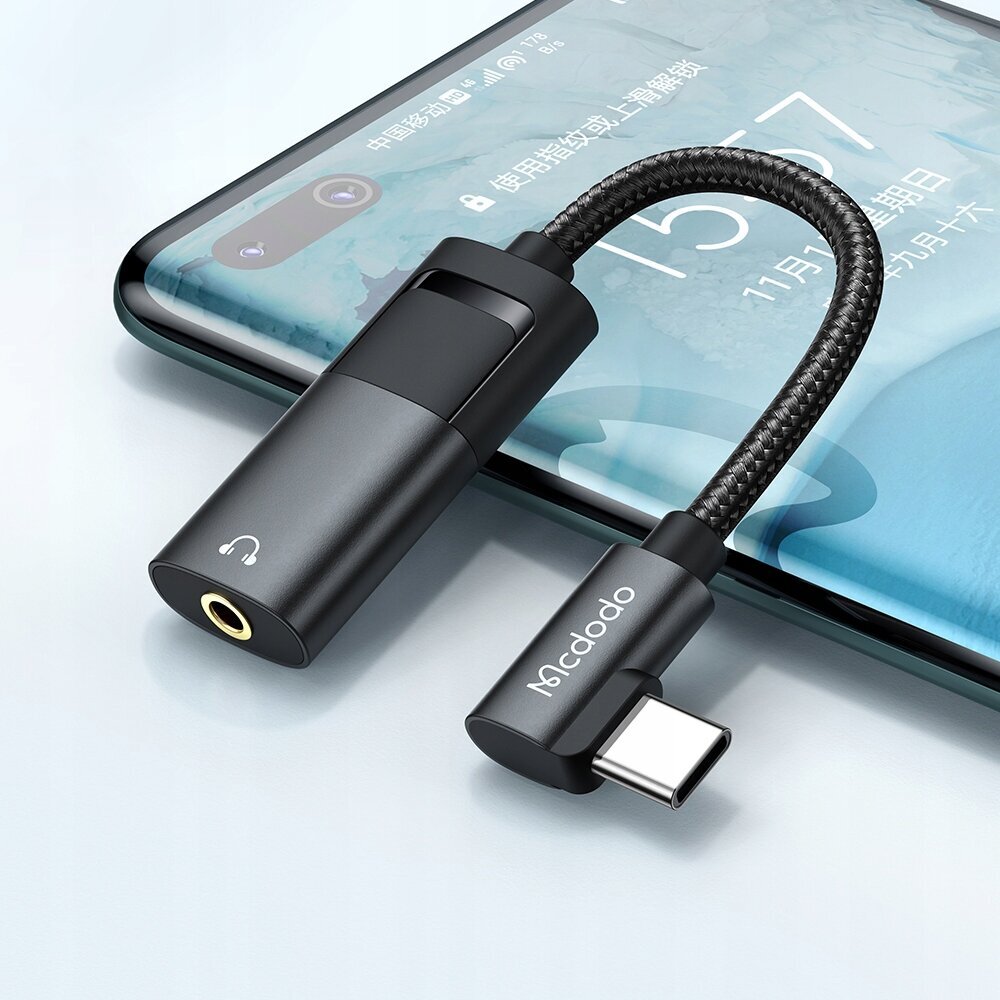 Телефонный адаптер Mcdodo USB C, 3.5 мм, с DAC CA-1880 цена | pigu.lt