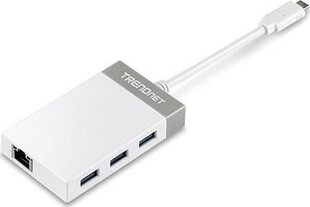 TRENDnet TUC-ETGH3 цена и информация | Адаптеры, USB-разветвители | pigu.lt