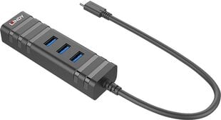 Lindy 43249 цена и информация | Адаптеры, USB-разветвители | pigu.lt