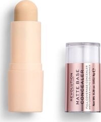Консилер Makeup Revolution Matte Base Concealer C2, 1 шт. цена и информация | Пудры, базы под макияж | pigu.lt
