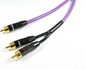 Melodika RCA (Cinch) - RCA (Cinch) x2 6m kaina ir informacija | Kabeliai ir laidai | pigu.lt