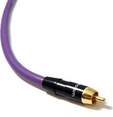 Kabel Melodika RCA (Cinch) - RCA (Cinch) 3m fioletowy kaina ir informacija | Kabeliai ir laidai | pigu.lt
