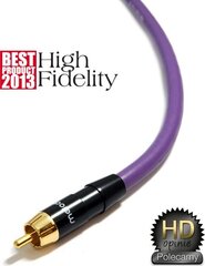 Kabel Melodika RCA (Cinch) - RCA (Cinch) 15m fioletowy kaina ir informacija | Kabeliai ir laidai | pigu.lt