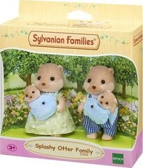 Figūrėlės Epoch Sylvanian Families Splashy Otter Family 5359 kaina ir informacija | Žaislai mergaitėms | pigu.lt