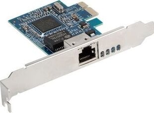Lanberg Tinklo sąsajos plokštė PCI-E 1X RJ45 1GB PCE-1GB-001 kaina ir informacija | Pagrindinės plokštės | pigu.lt
