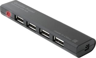 Universal USB HUB DEFENDER QUADRO PROMT USB 2.0, 4 prievadai - kaina ir informacija | Adapteriai, USB šakotuvai | pigu.lt