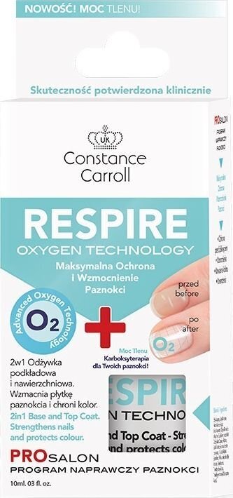 Nagų kondicionierius Constance Carroll Nail Care Respire Oxygen Technology, 10ml цена и информация | Nagų lakai, stiprintojai | pigu.lt