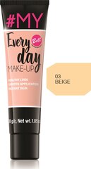 Основа под макияж Bell My Everyday Make-Up 03 Бежевая, 30г цена и информация | Пудры, базы под макияж | pigu.lt