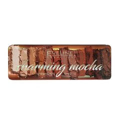 Палетка теней для век Eveline Charming Mocha, 12 г цена и информация | Тушь, средства для роста ресниц, тени для век, карандаши для глаз | pigu.lt