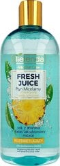 Осветляющая мицеллярная вода Bielenda Fresh Juice Ananas 500 мл цена и информация | Средства для очищения лица | pigu.lt