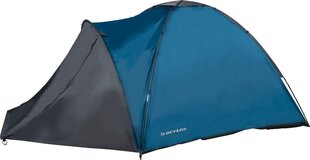 Палатка Dunlop 3, синяя цена и информация | Палатки | pigu.lt