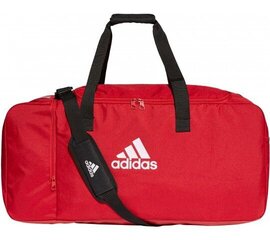 Sportinis krepšys Adidas Tiro Duffel L DU1983, 73 l, raudonas kaina ir informacija | Kuprinės ir krepšiai | pigu.lt