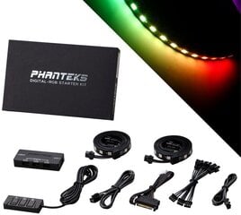 Phanteks Digital-RGB Starter Kit incl. controller and 2x LED-Strip цена и информация | Аксессуары для корпусов | pigu.lt