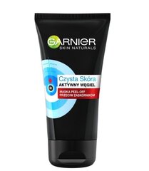 Veido kaukė Garnier Pure Skin Activated Charcoal, 50 ml kaina ir informacija | Veido kaukės, paakių kaukės | pigu.lt