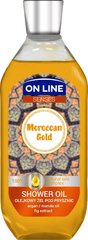 Dušo aliejus Forte Sweeden Moroccan Gold 500ml kaina ir informacija | Dušo želė, aliejai | pigu.lt