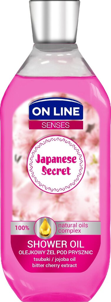 Dušo aliejus Forte Sweeden Japanese Secret, 500ml kaina ir informacija | Dušo želė, aliejai | pigu.lt