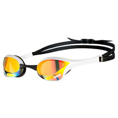 Plaukimo akiniai Arena Cobra Ultra Swipe, balta/auksinė kaina ir informacija | Plaukimo akiniai | pigu.lt