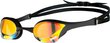 Plaukimo akiniai Arena Cobra Ultra Swipe auksinė/juoda kaina ir informacija | Plaukimo akiniai | pigu.lt