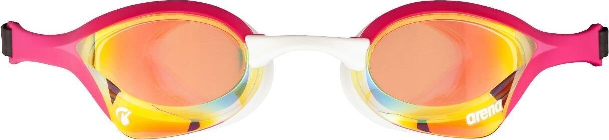 Paukimo akiniai Arena Cobra Ultra Swipe, rožinė/auksinė цена и информация | Plaukimo akiniai | pigu.lt