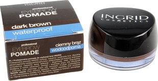 Antakių pomada Ingrid Eyebrow Pomade nr 202 Dark Brown, 5g kaina ir informacija | Antakių dažai, pieštukai | pigu.lt