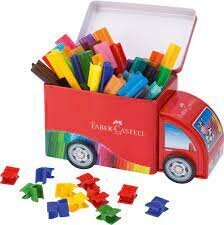 Faber-Castell flomasteriai Connector truck 33 spalvos kaina ir informacija | Piešimo, tapybos, lipdymo reikmenys | pigu.lt