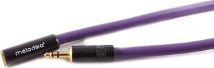 Kabel Melodika Jack 3.5mm - Jack 3.5mm 20m fioletowy kaina ir informacija | Kabeliai ir laidai | pigu.lt
