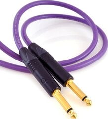 Kabel Melodika Jack 6.3mm  - Jack 6.3mm 7m fioletowy kaina ir informacija | Kabeliai ir laidai | pigu.lt
