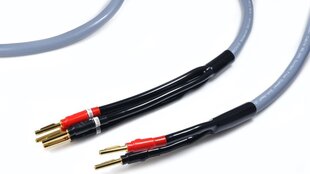 Kabel Melodika Banan x2 - Banan x4 2.5m szary цена и информация | Кабели и провода | pigu.lt