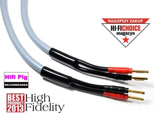 Kabel Melodika Banan x2 - Banan x2 5m szary kaina ir informacija | Kabeliai ir laidai | pigu.lt