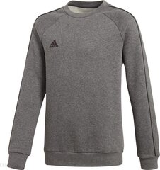 Детский джемпер adidas Core 18 CV3969, серый, 140 см цена и информация | Футбольная форма и другие товары | pigu.lt