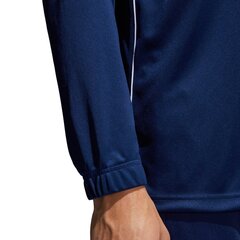 Мужская футболка с длинными рукавами Адидас Core 18, темно-синяя cv3997 цена и информация | Футбольная форма и другие товары | pigu.lt